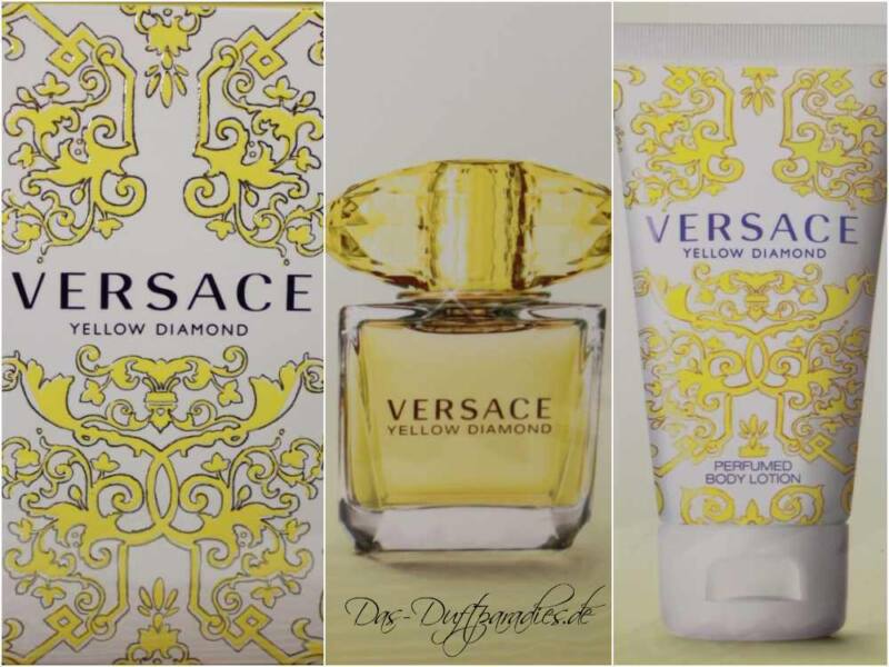 Versace Yellow Diamond Parfüm Set mit Bodylotion