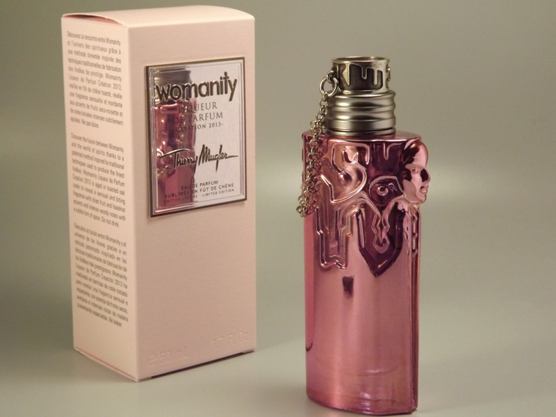 Thierry Mugler Womanity Parfüm Flakon der Limited Edition