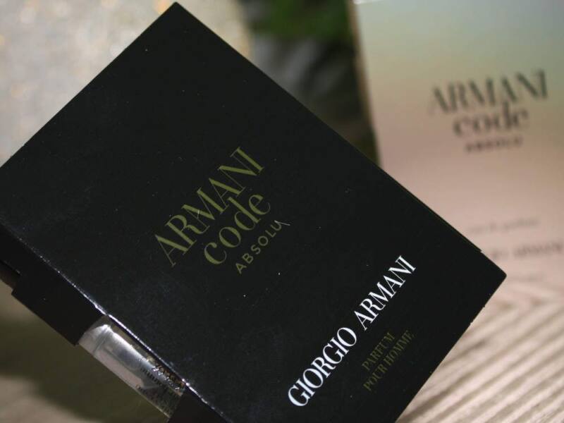 Neue Herrendüfte: Armani Code Absolu pour homme Duftbeschreibung