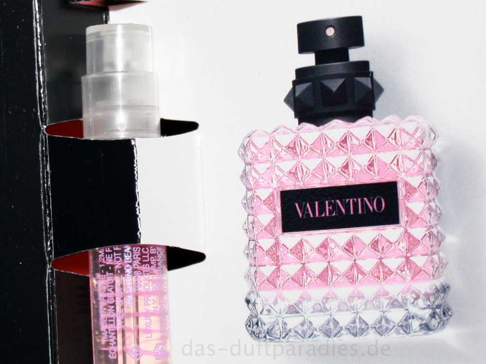 Parfümprobe Valentino Born in Roma Donna EdP und Duftbeschreibung