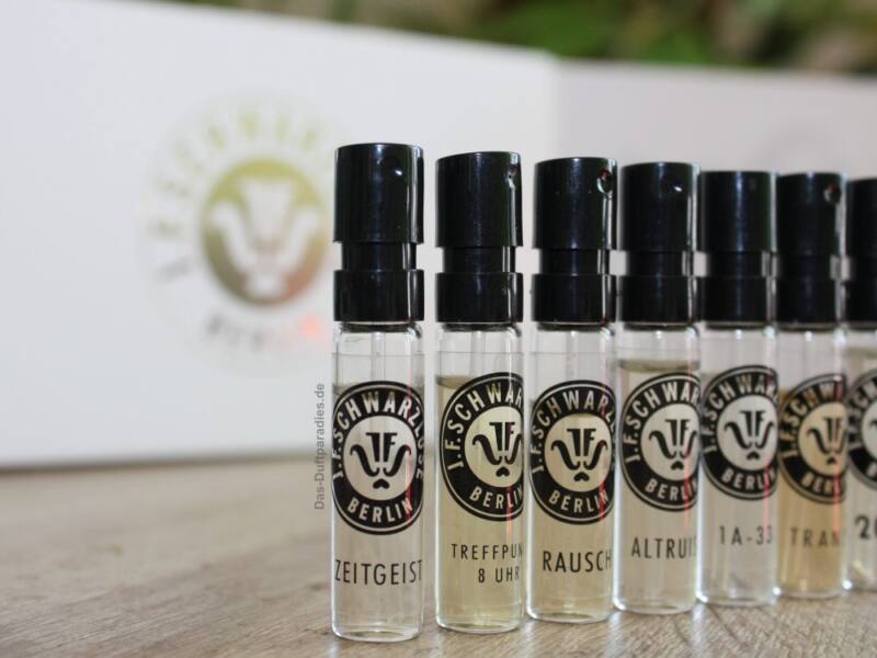 Schwarzlose Berlin Discovery Set - 8 Parfümproben im Set