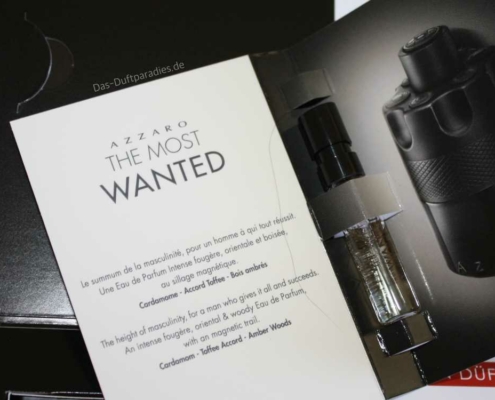 Azzaro The Most Wanted Eau de Parfum Intense Herrenduft Beschreibung