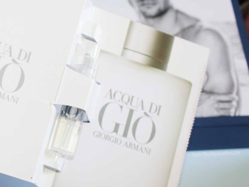 Giorgio Armani Acqua di Gio EdT Parfümprobe & Duftbeschreibung