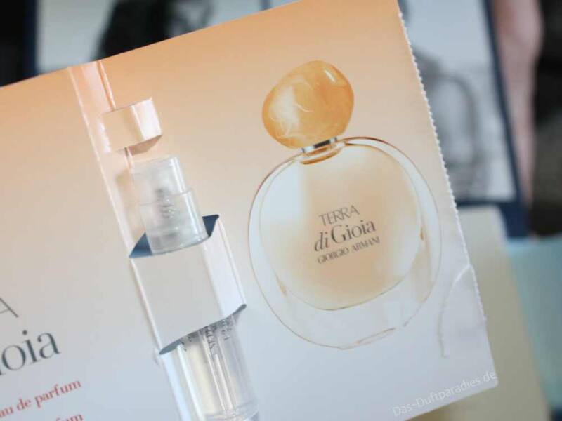 Damenparfüm Giorgio Armani Terra di Gioia EdP Duftbeschreibung