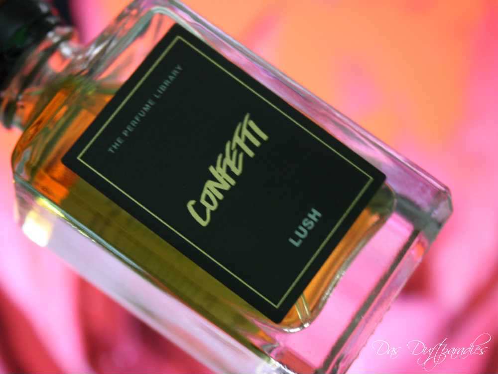 Lush Parfüm Confetti - ein Duft mit Rose, Veilchen & Sandelholz