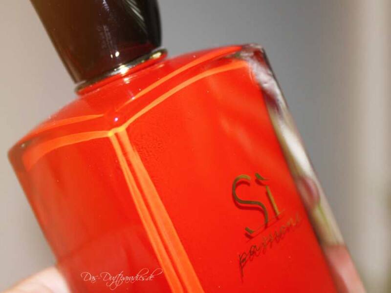 Giorgio Armani Si passione EdP Duftbeschreibung auf Das-Duftparadies.de