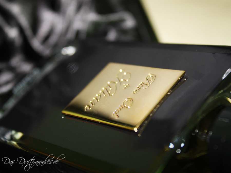 Kilian Parfüm Pure Oud - schwarzer Flakon mit goldenem Label