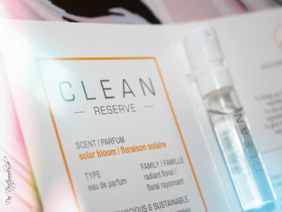 Clean Reserve Parfüm Duftbeschreibung