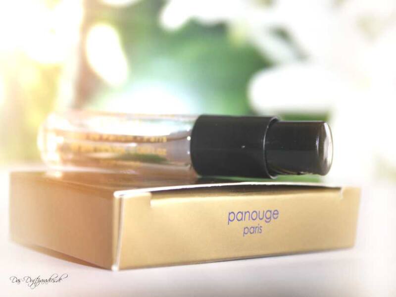 Panouge Paris Perle Rare Gold Parfum überrascht uns bei der Duftbeschreibung