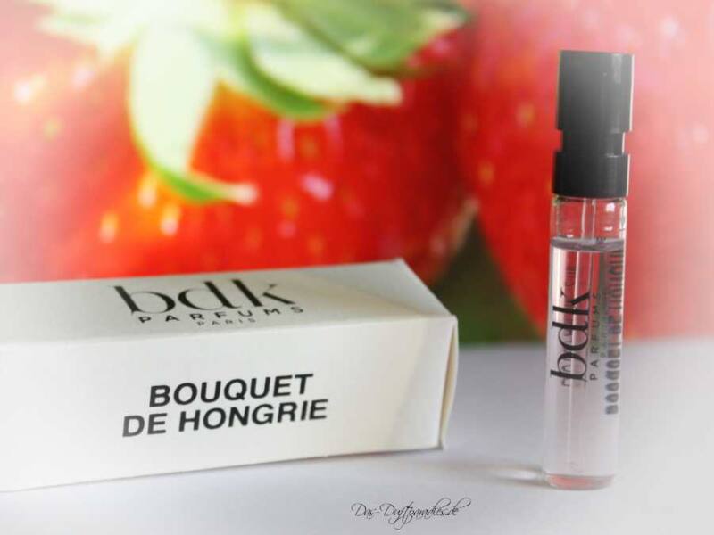 Nischenparfüm bdk Parfums Bouquet de Hongrie Duftbeshreibung