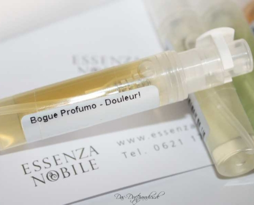 Bogue Profumo Douleur Abfüllung für Parfümrezension