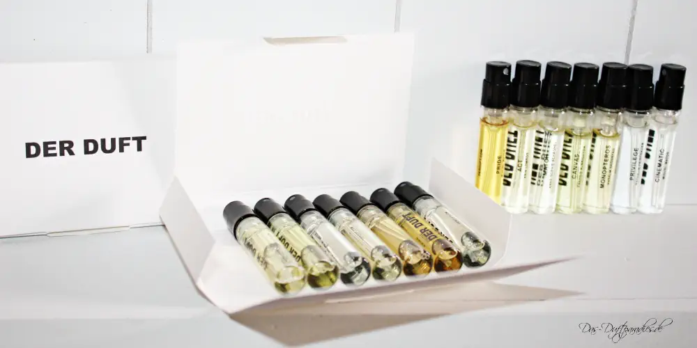 Der Duft Parfums Discovery-Set - mit 7 Düften der deutschen Parfümmarke