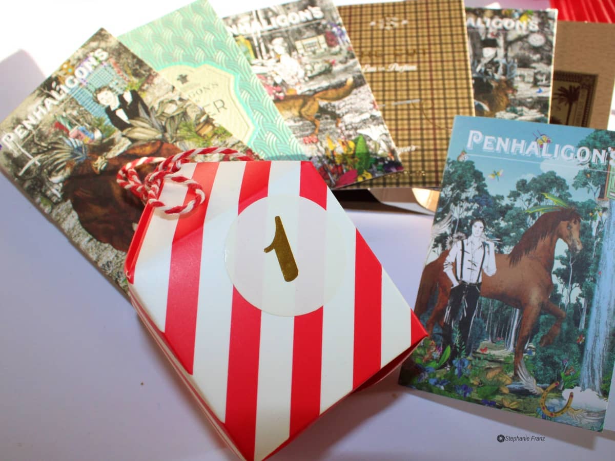 Selbst gefüllter Adventskalender mit Parfum von Penhaligons