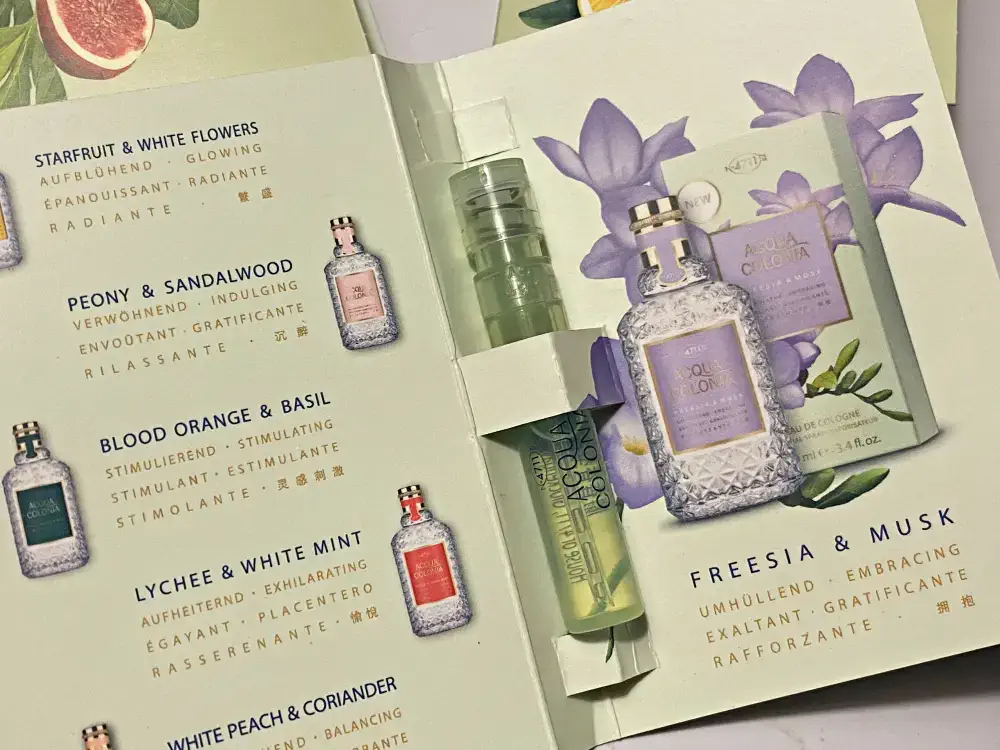 4711 Acqua Colonia Freesia & Musk – Duftbeschreibung