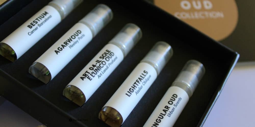 Collection mit ausgewählten Oud Parfums im Nischenbereich
