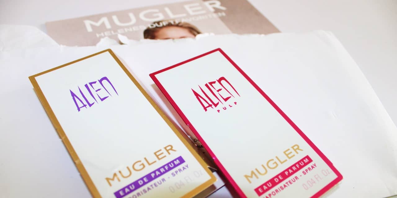 Mugler Alien & Mugler Alien Pulp Proben