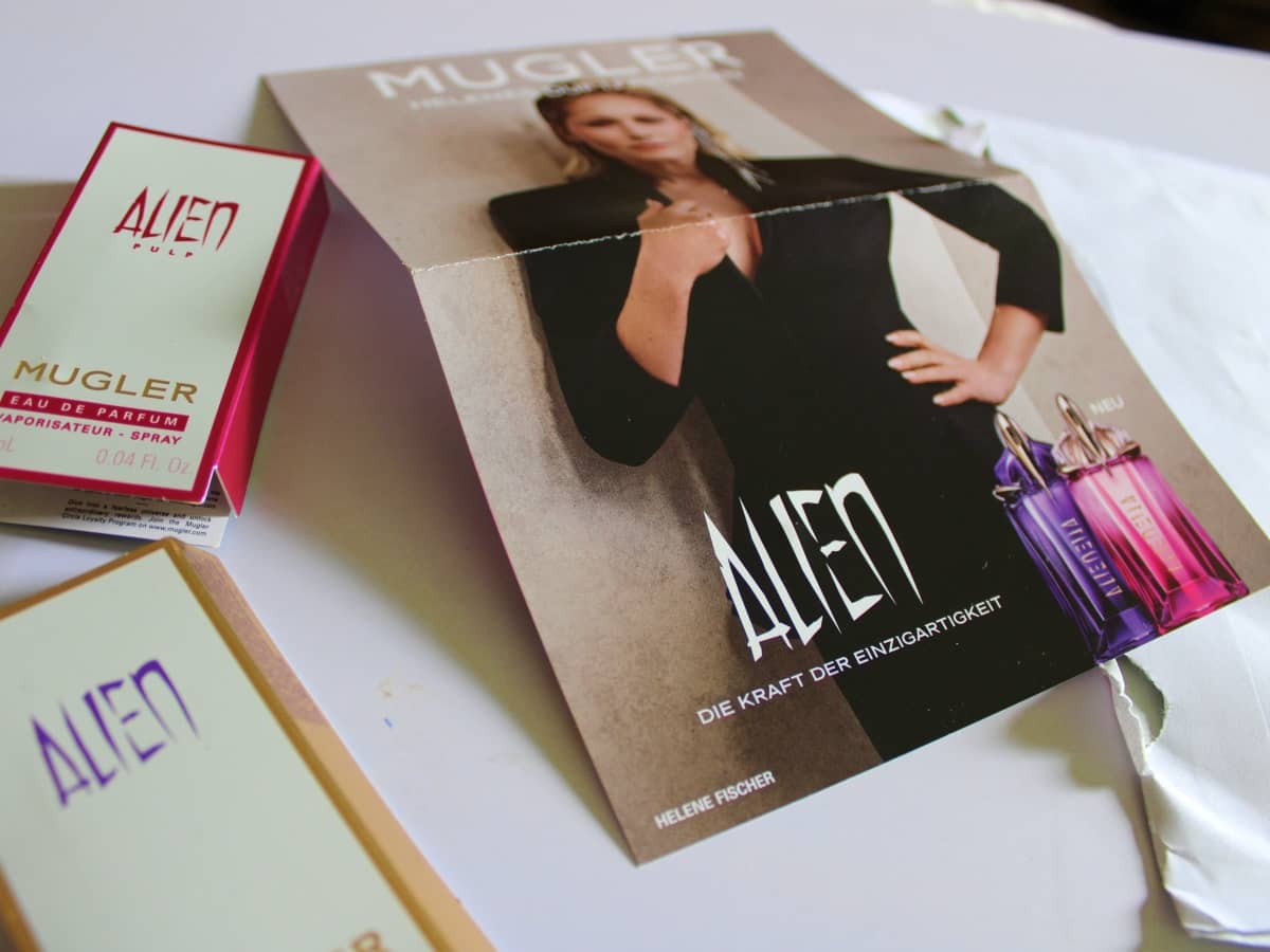 Präsentation von Mugler Alien Pulp kostenlose Probe