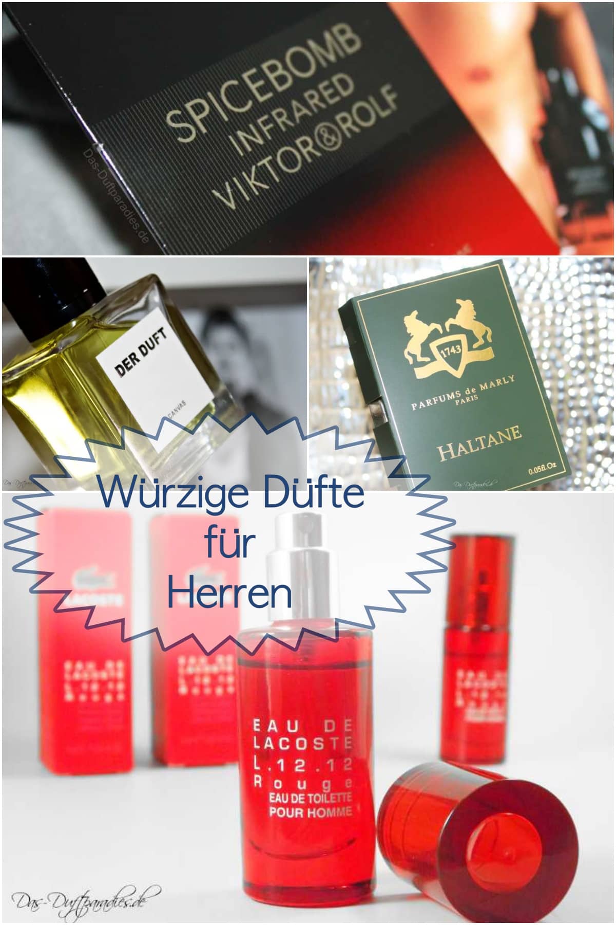 Unsere Empfehlungen der besten würzigen Parfums für Herren